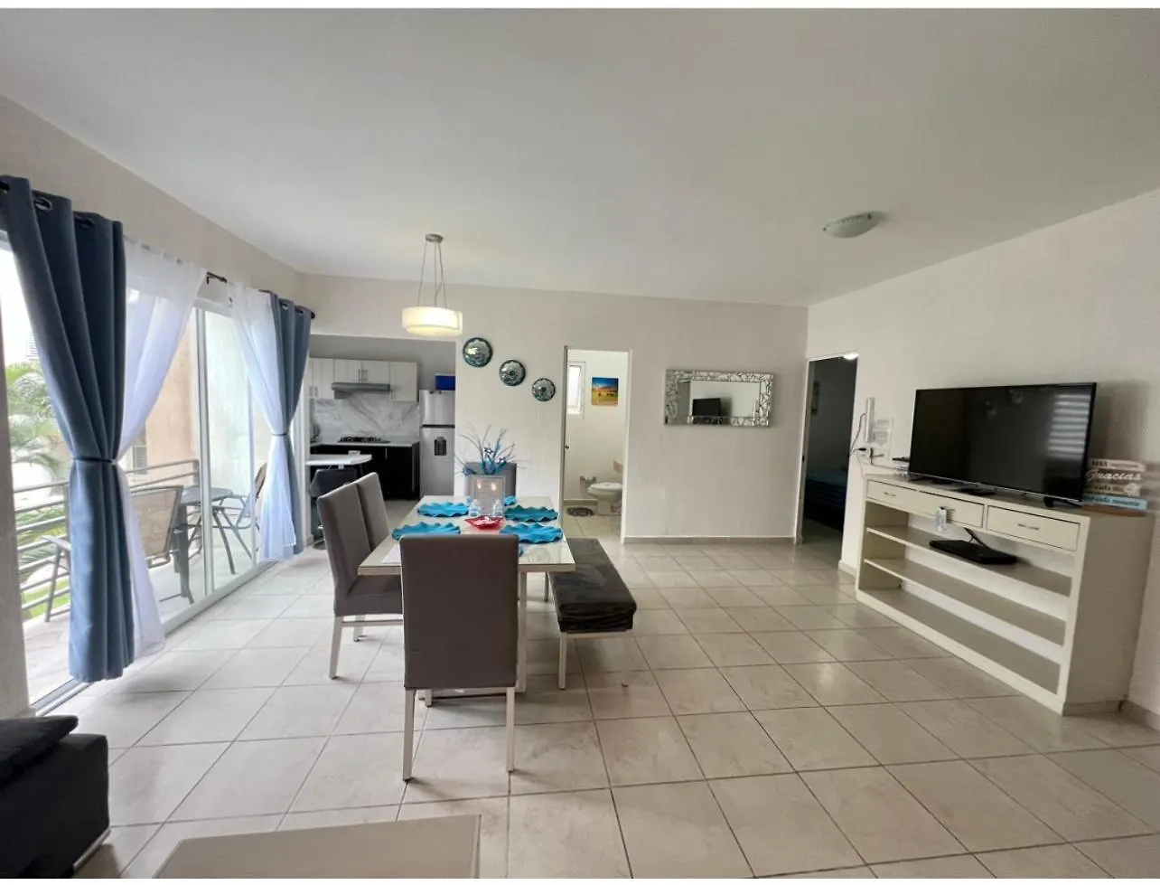 Apartamento Departamento Blue Vacacional Playa del Carmen México